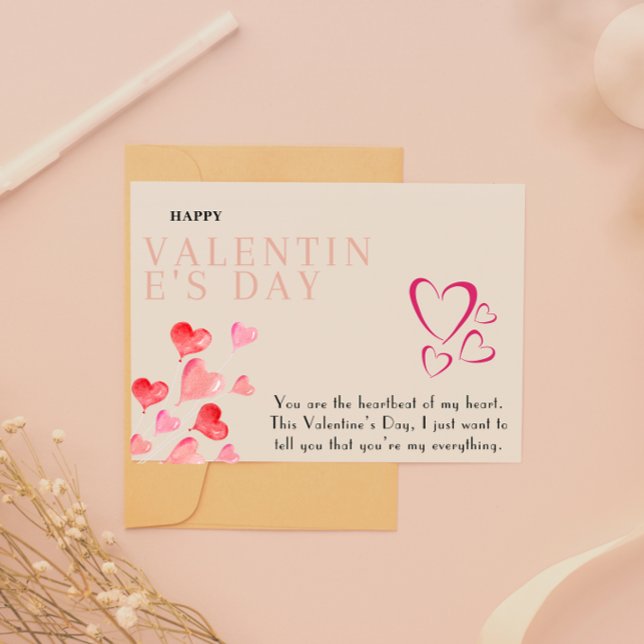 Digitale Download-Druckkarte für Valentine Feiertagskarte (Digital Download Printable Valentine's Card)