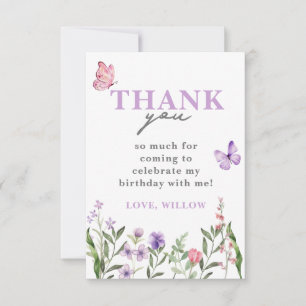 Digitale Downloads Kleine Wildblumen-Geschenke Einladung