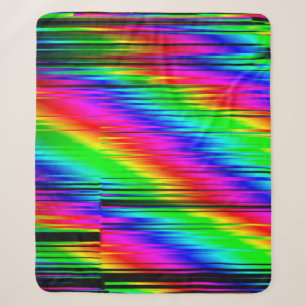Digitale Effekte. Multicolor abstrakter Hintergrun Sherpadecke
