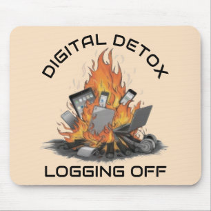 Digitale Entgiftung Mousepad