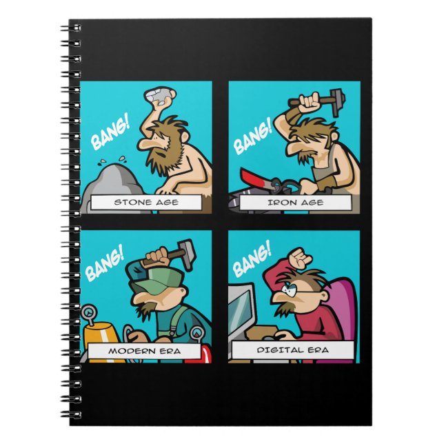 Digitale Evolution 2 Notizblock (Vorderseite)