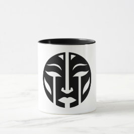 Digitale Frau Tasse