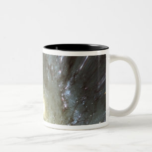 Digitale Galaxie Zweifarbige Tasse