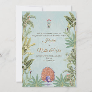 Digitale Hindu-Karten & indische Hochzeitseinladun Einladung