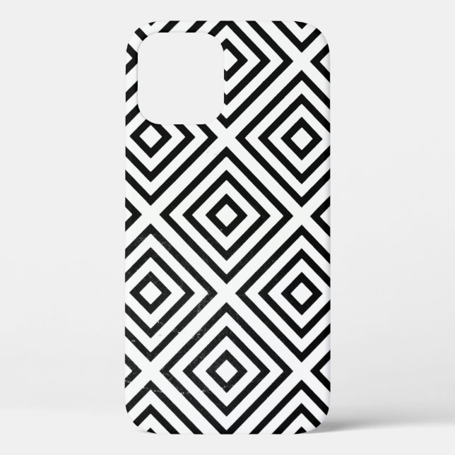 Digitale Hintergrundbilder mit Schwarzweißvermerk Case-Mate iPhone Hülle (Rückseite)