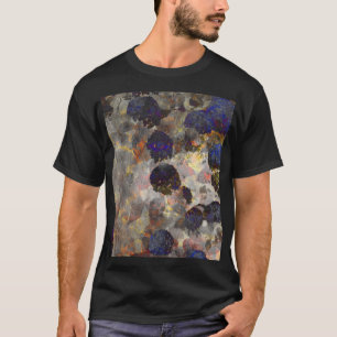 Digitale Hintergrundkunst des Blumenmusters / Blum T-Shirt