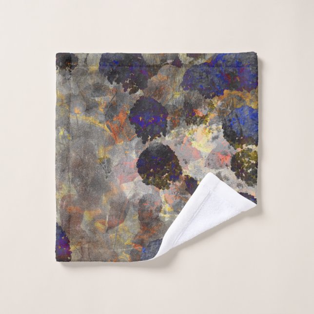 Digitale Hintergrundkunst des Blumenmusters / Blum Waschlappen (Waschlappen)