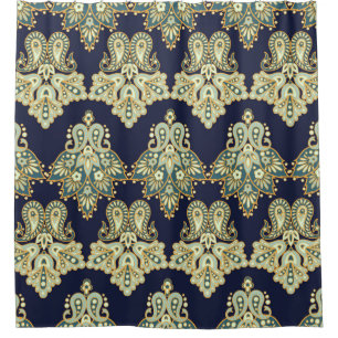 digitale Hintergrundmuster für Aquarellbilder auf  Duschvorhang