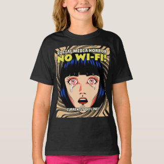 Digitale Horrorgeschichte - Soziale Medien T-Shirt