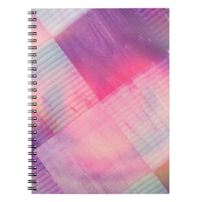 Digitale Illustration mit abstraktem Hintergrund.a Notizblock (Vorderseite)