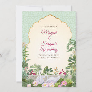 Digitale indische Hochzeitseinladung Hindu Wedding Einladung