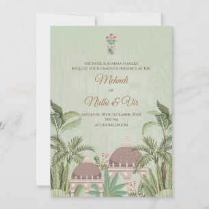 Digitale indische Hochzeitseinladungen Hindu-Einla Einladung