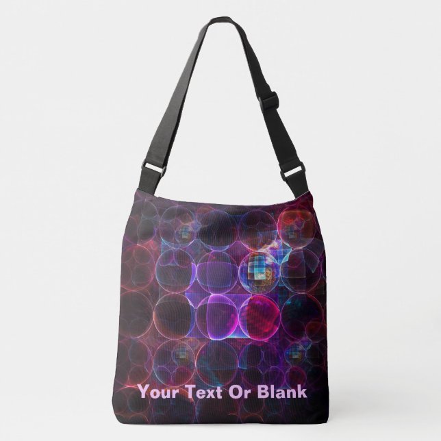 Digitale Kavitation Tragetaschen Mit Langen Trägern (Vorderseite)