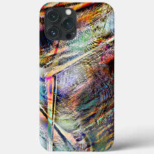 Digitale Kratzer mit glänzender und dunkler Touch Case-Mate iPhone Hülle