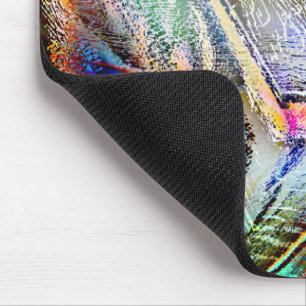 Digitale Kratzer mit glänzender und dunkler Touch Mousepad