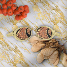 Digitale Kunst aus schwarzem Gold und Kupfer