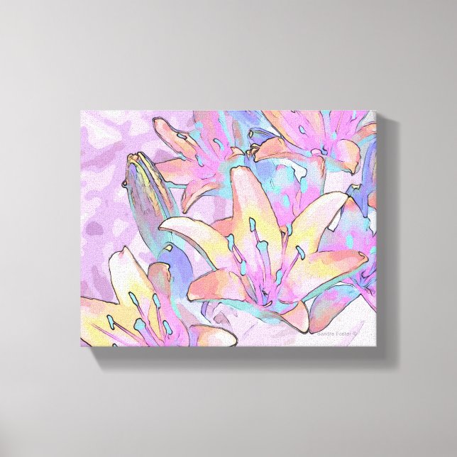 Digitale Kunst - Canvas Print Leinwanddruck (Vorderseite)
