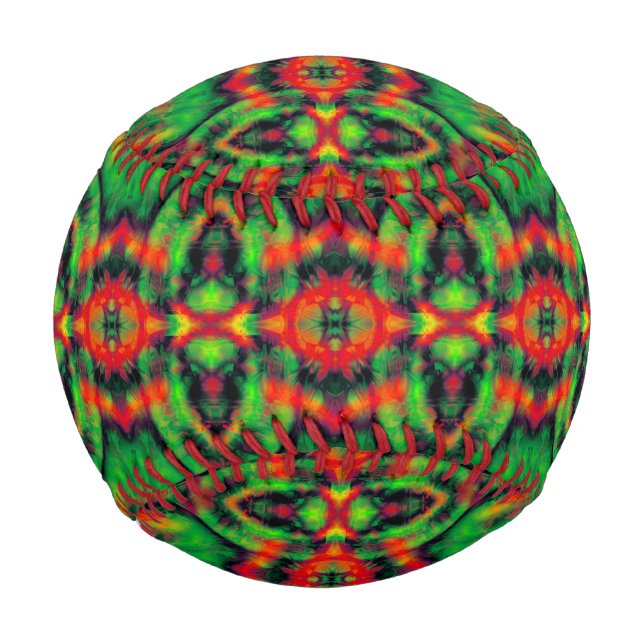 Digitale Kunst Cool Modernes Abstrakt Baseball (Vorderseite)