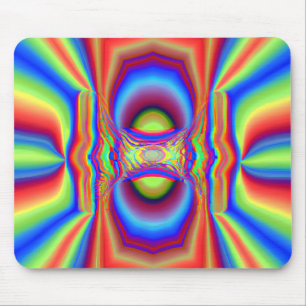 Digitale Kunst der dimensionalen Schnittstelle Mousepad
