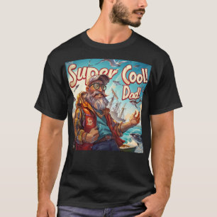 Digitale Kunst für Coolen Vater T-Shirt