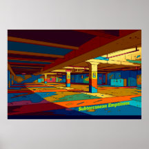 Digitale Kunst im Retro-Limousine