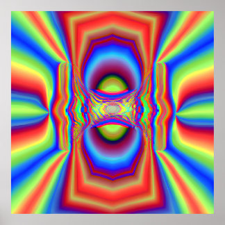 Digitale Kunst in Dimensionen Poster