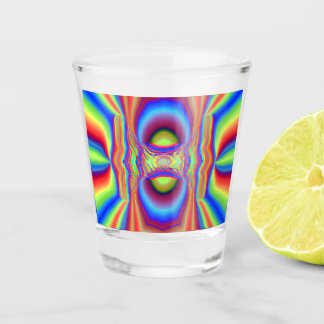 Digitale Kunst in Dimensionen Schnapsglas