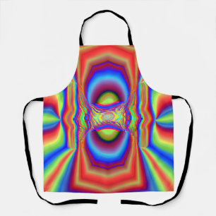 Digitale Kunst in Dimensionen Schürze