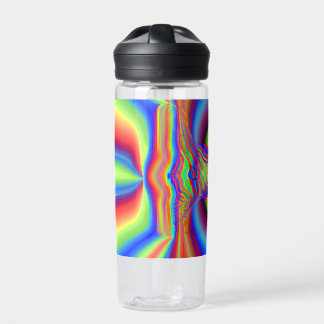 Digitale Kunst in Dimensionen Trinkflasche