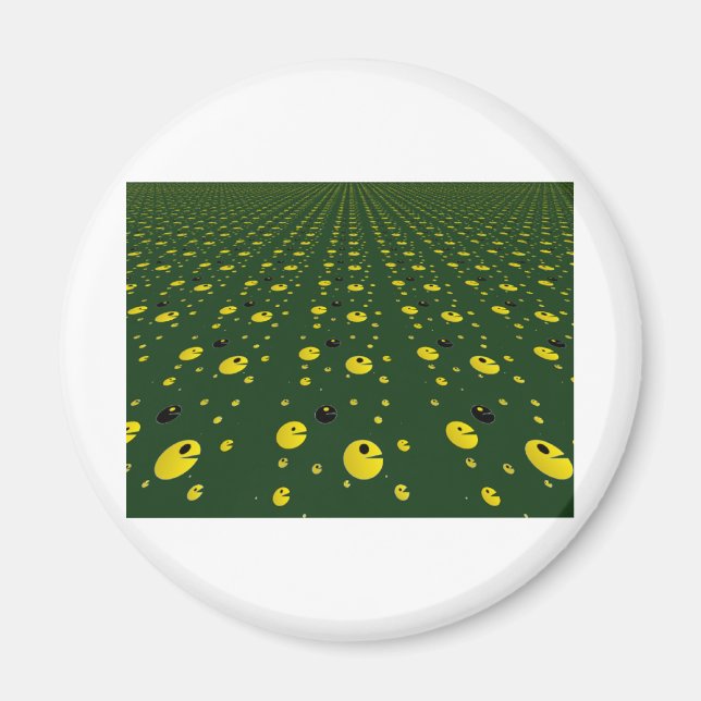 Digitale Kunst Magnet (Vorne)