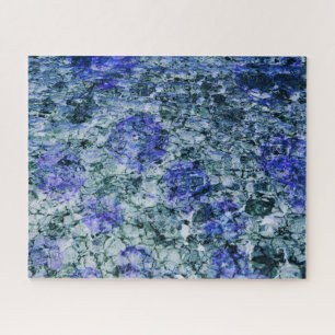 Digitale Kunst mit abstraktem Hintergrund Puzzle