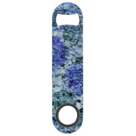 Digitale Kunst mit abstraktem Hintergrund Speed Flaschenöffner