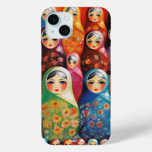 Digitale Kunst, stapelbare Puppen Case-Mate iPhone Hülle