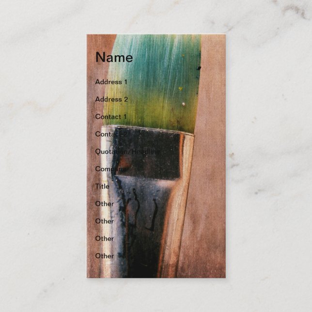 Digitale Kunst Visitenkarte (Vorderseite)