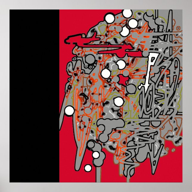 Digitale Kunstgalerie Poster (Vorne)