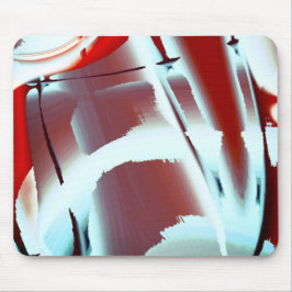 Digitale Lackvergrößerung mit Schwarzweiß Mousepad