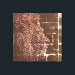 Digitale Löwendunkelheit ins Licht Leinwanddruck<br><div class="desc">Digitale Löwendarkie in hellen Canvas Print</div>