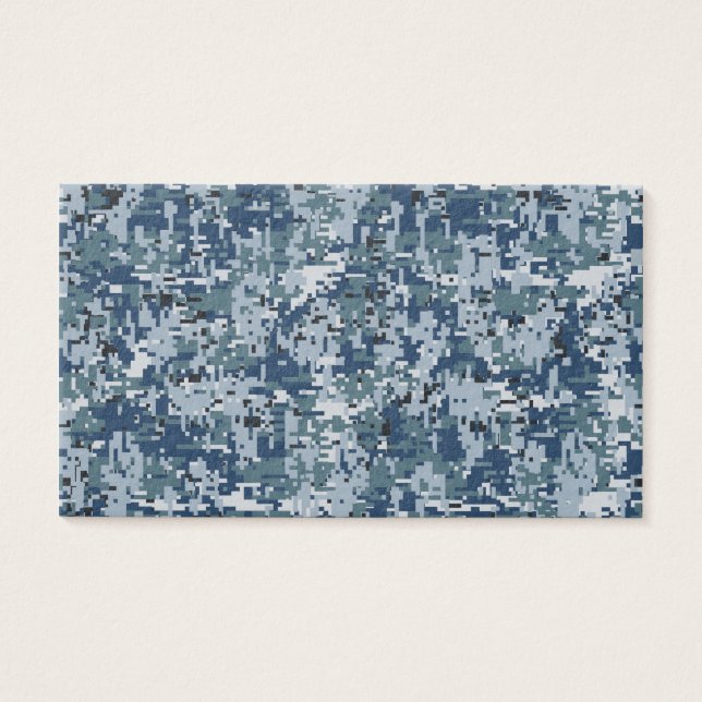 Digitale Navy-Camouflage-Camouflage-Dekoration (Vorderseite)
