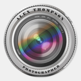 Digitale SLR-Kamera Fotografie Lense Custom Runder Aufkleber