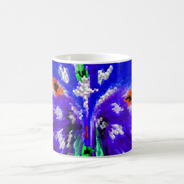 Digitale Stadt Kaffeetasse (Mittel)