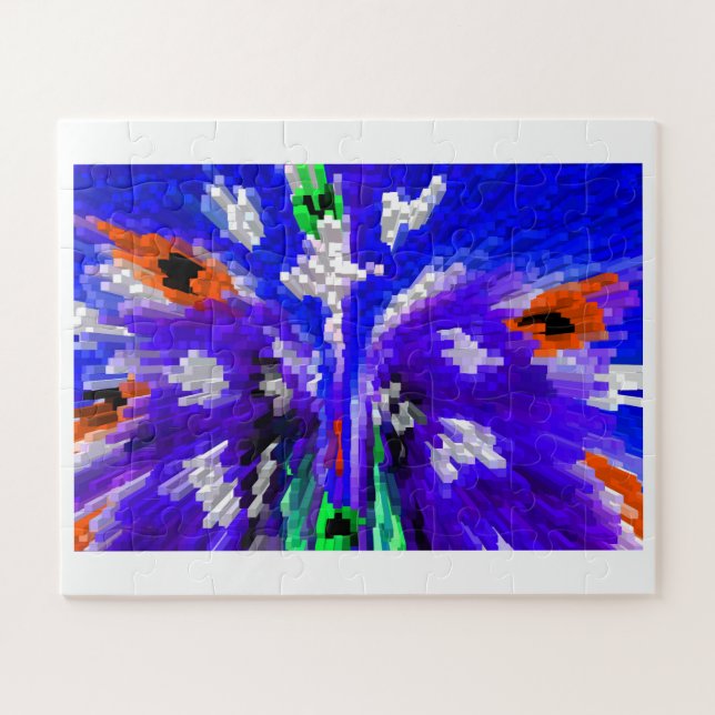 Digitale Stadt Puzzle (Horizontal)