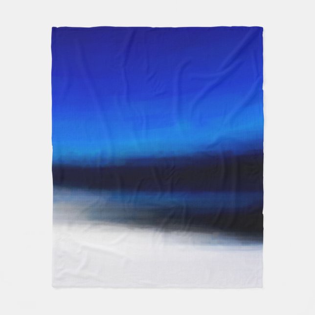 Digitale Struktur des Gemäldes. Ölfarbe abstrakt  Fleecedecke (Vorderseite)
