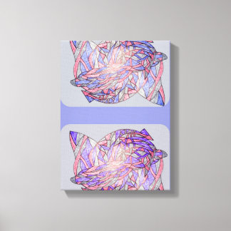 Digitale Tentakel abstrakter moderner Kunstdruck Leinwanddruck
