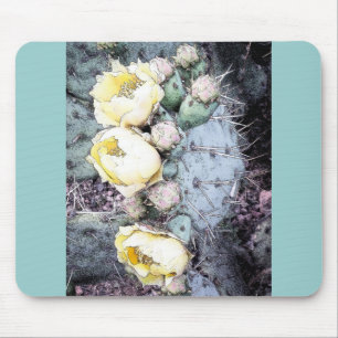 Digitale Tintenaufnahme der Cactus Blume Mousepad
