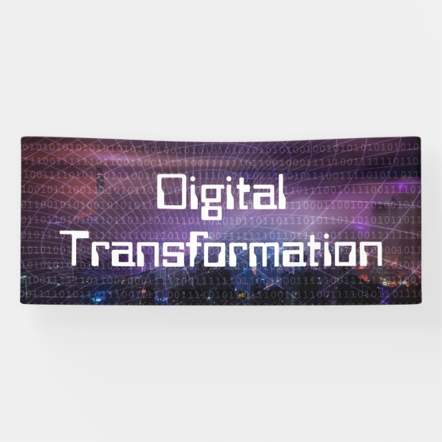 Digitale Transformation für Unternehmen Banner (Horizontal)