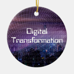 Digitale Transformation für Unternehmen Keramik Ornament