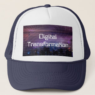 Digitale Transformation für Unternehmen Truckerkappe