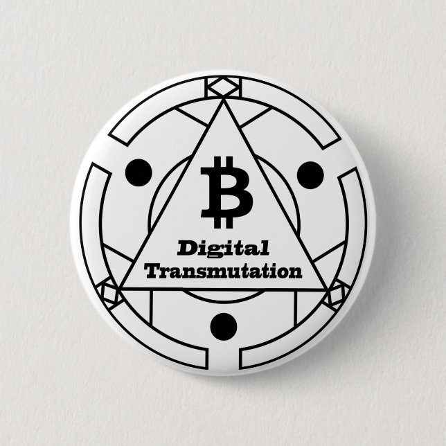 Digitale Transmutationalchemie Button (Vorderseite)