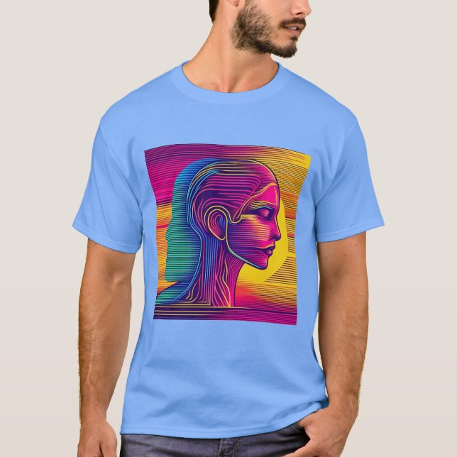 Digitale Träume T-Shirt (Vorderseite)