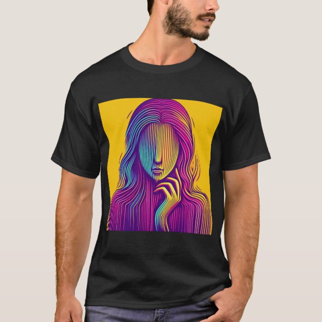 Digitale Träume T-Shirt (Vorderseite)